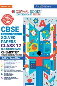 Oswaal CBSE Class 12 Chemistry Question Bank 2023-24 Book